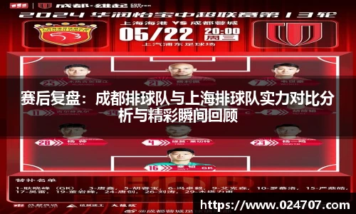 赛后复盘：成都排球队与上海排球队实力对比分析与精彩瞬间回顾